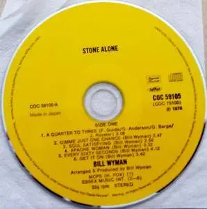 Bill Wyman - Stone Alone (1976) {2005, Japanese Reissue}