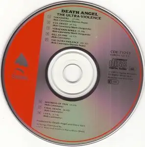 Death Angel - The Ultra-Violence (1987) *REPOST* (2 Different Pressings)