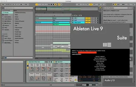 Ableton Live 9 Suite v9.1.7 Mac OS X (x86/x64) Multilangual