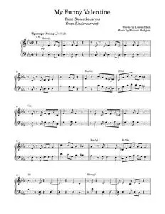 My Funny Valentine (from Babes In Arms) - Gigi Gryce (as performed by bill Evans) (Piano Solo)