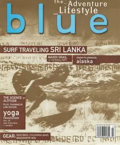 the Adventure Lifestyle Blue Magazine - February/March 2000