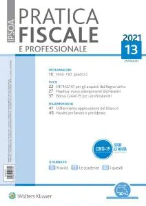 Pratica Fiscale e Professionale N.13 - 29 Marzo 2021