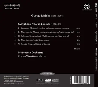 Osmo Vänskä, Minnesota Orchestra - Gustav Mahler: Symphony No.7 (2020)