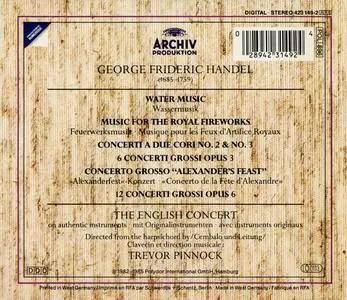 Trevor Pinnock, The English Concert - Handel: Orchestral Works [6CD] (1985)