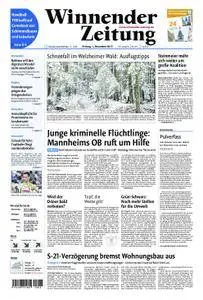 Winnender Zeitung - 01. Dezember 2017