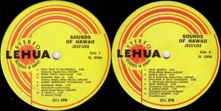 Jesse Kalima - Jess Uke (vinyl rip) (1962) {197x Lehua}