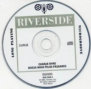 Charlie Byrd - Bossa Nova Pelos Passaros (1962) {Riverside RCD-9436-2, 20-bit K2 Edition rel 2002}
