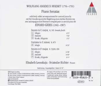 Elisabeth Leonskaja, Sviatoslav Richter - Mozart, Grieg: Piano Sonatas (1996)
