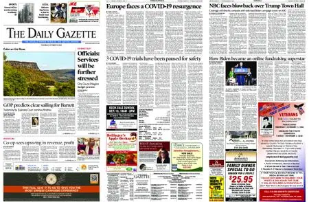 The Daily Gazette – October 15, 2020