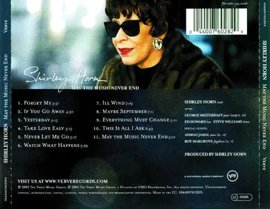 Shirley Horn – May The Music Never End (2003)