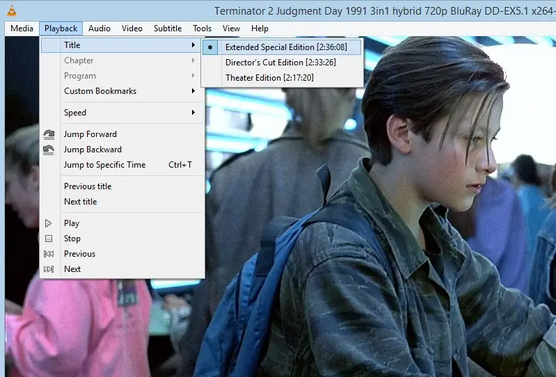 Terminator 2: Judgment Day (1991) 3 in 1