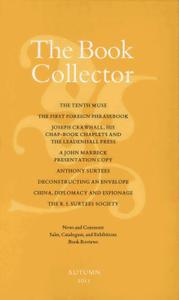 The Book Collector - Autumn, 2015