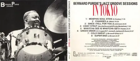 Bernard Purdie ‎– Bernard Purdie's Jazz Groove Sessions In Tokyo (1993) {Lexington Japan LCD-1001 rel 1995}