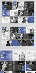 Annual Report Landscape Brochure Template