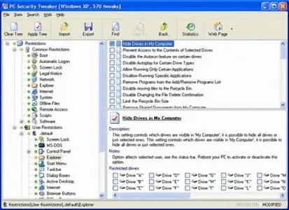 PC Security Tweaker 9.5 Portable 