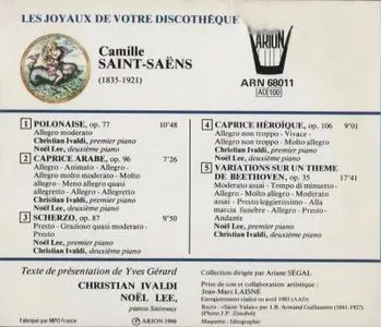 Christian Ivaldi, Noël Lee - Saint-Saëns: Oeuvres pour deux pianos (1986)