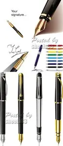 Realistic Pen Vector
