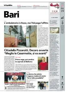 la Repubblica Bari - 27 Gennaio 2019