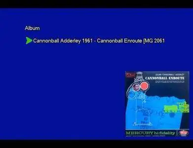 Julian "Cannonball" Adderley - Cannonball Enroute (1961) [Vinyl Rip 16/44 & mp3-320 + DVD] Re-up