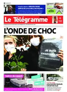 Le Télégramme Landerneau - Lesneven – 18 octobre 2020