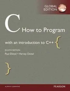 C: How to Program: With an Introduction to C++, Global Edition