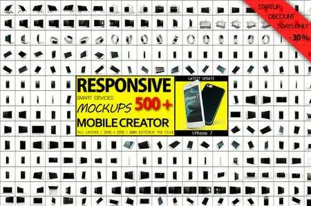CreativeMarket - RESPONSIVE Smart Devices Creator