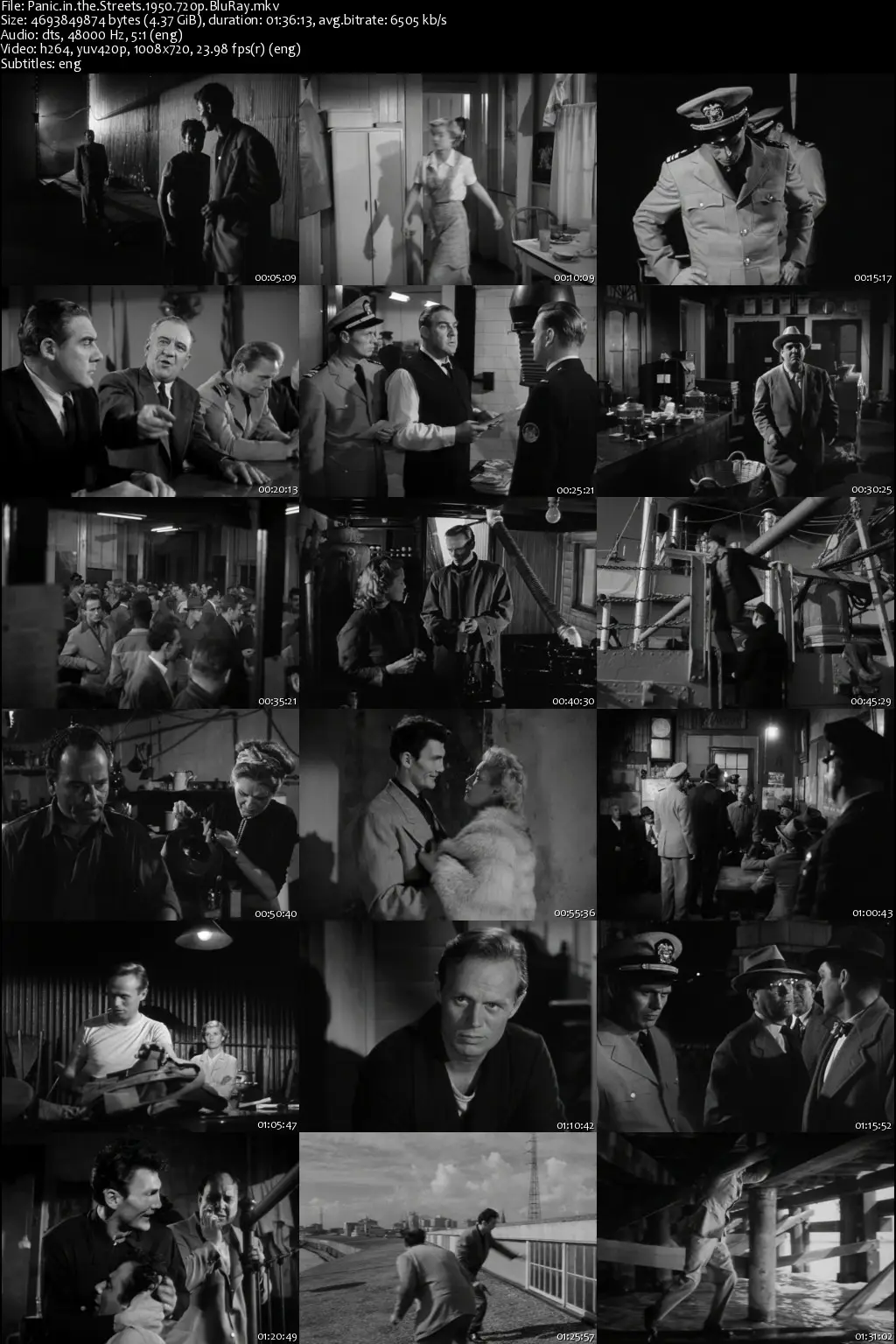 Panic in the Streets (1950)