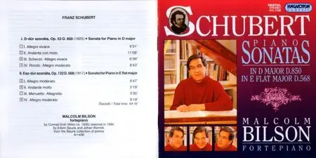 Malcolm Bilson -  Schubert - Piano Sonatas (1998) 