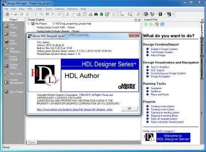 Mentor Graphics HDL Designer Series 2015.1b