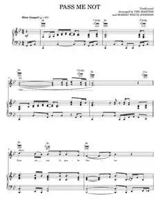 Pass Me Not - The Martins, William R. Featherstone (Piano-Vocal-Guitar)