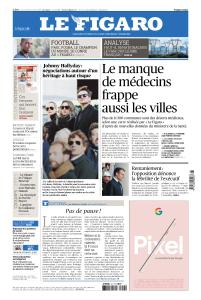 Le Figaro du Mercredi 10 Octobre 2018