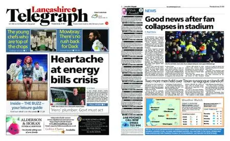Lancashire Telegraph (Burnley, Pendle, Rossendale) – January 27, 2022