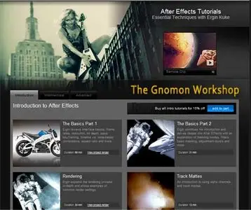 The Gnomon Workshop - After Effects Tutorials - Essential Techniques with Ergin Kuke 