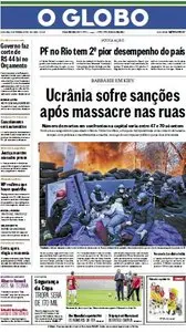 Jornal O Globo - 21 de fevereiro de 2014 - Sexta