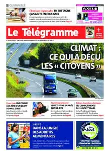 Le Télégramme Quimperlé – 01 mars 2021