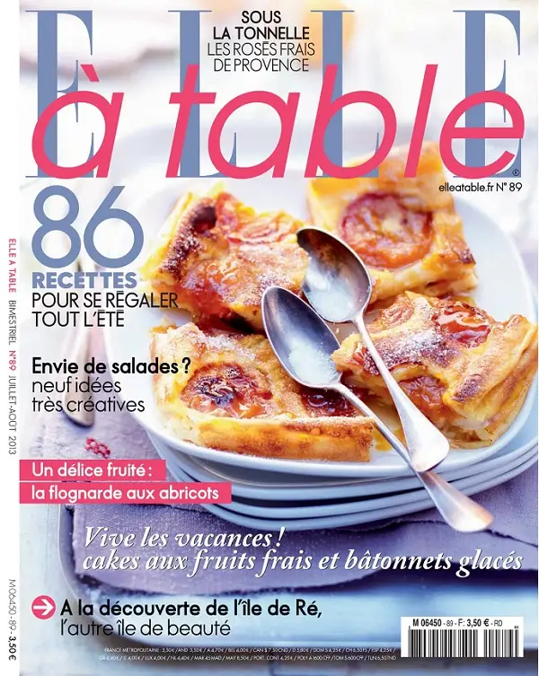 Elle à Table No.89 - Juillet/Août 2013