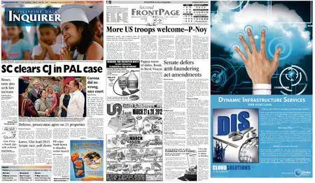 Philippine Daily Inquirer – March 22, 2012