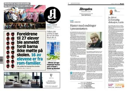 Aftenposten – 11. oktober 2018