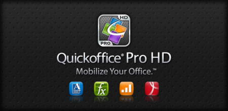 Quickoffice Pro HD (for Tablets) v5.5.320