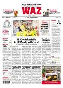 WAZ Westdeutsche Allgemeine Zeitung Castrop-Rauxel - 18. September 2017