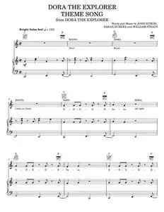 Dora The Explorer Theme Song - Josh Sitron (Piano-Vocal-Guitar)