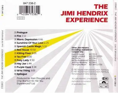 The Jimi Hendrix Experience - Live At Winterland (1968) {1991, Reissue}