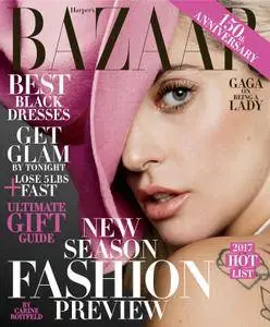 Harper's Bazaar USA - December 2016