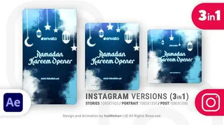 Instagram Ramadan Kareem Intro || Ramadan Opener Titles (3 in 1) 36739224