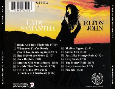 Elton John - Lady Samantha (1980)