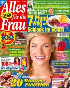 Alles für die Frau – 01. Dezember 2017