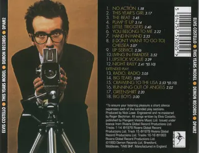 Elvis Costello - This Years Model (1978) {Demon Records}