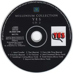 Yes - Millenium Collection (1999) Re-up