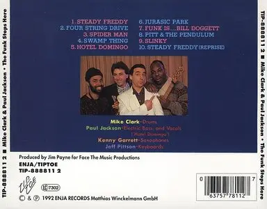 Mike Clark / Paul Jackson, Sr. - The Funk Stops Here (1992) {Tiptoe}