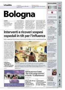 la Repubblica Bologna - 16 Gennaio 2018